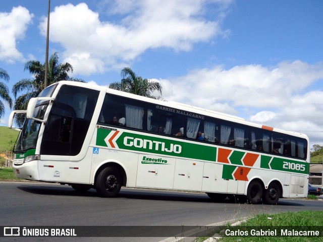 Empresa Gontijo de Transportes 21085 na cidade de Viana, Espírito Santo, Brasil, por Carlos Gabriel  Malacarne. ID da foto: 9847988.