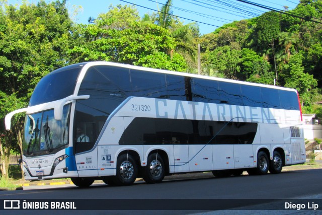 Auto Viação Catarinense 321320 na cidade de Joinville, Santa Catarina, Brasil, por Diego Lip. ID da foto: 9847106.