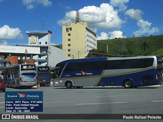 Trans Comin 2072 na cidade de Aparecida, São Paulo, Brasil, por Paulo Rafael Peixoto. Número da foto: #9847007.