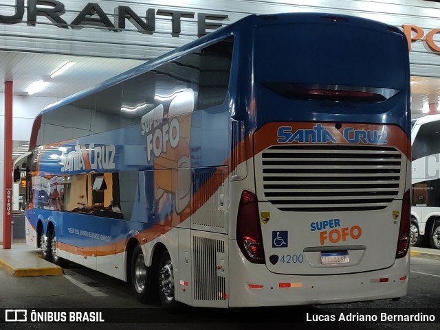 VUSC - Viação União Santa Cruz 4200 na cidade de Sombrio, Santa Catarina, Brasil, por Lucas Adriano Bernardino. Número da foto: #9851969.