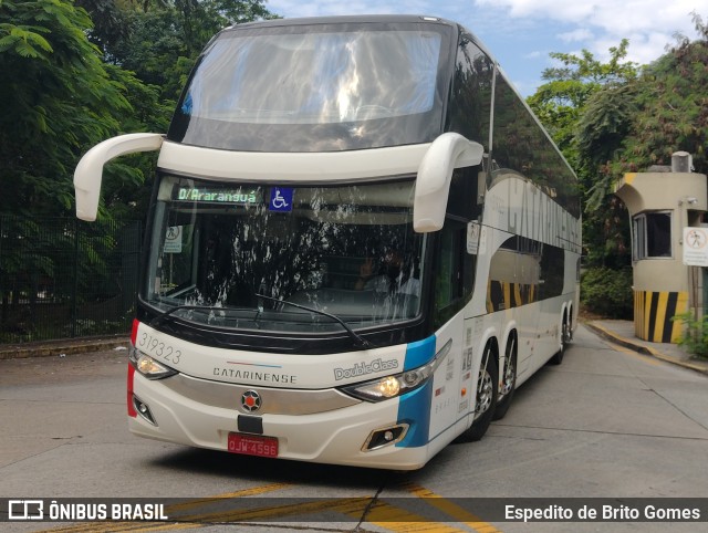 Auto Viação Catarinense 319323 na cidade de São Paulo, São Paulo, Brasil, por Espedito de Brito Gomes. Número da foto: #9849507.