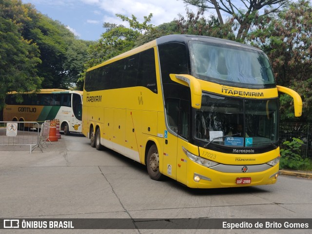Viação Itapemirim 17023 na cidade de São Paulo, São Paulo, Brasil, por Espedito de Brito Gomes. Número da foto: #9849556.