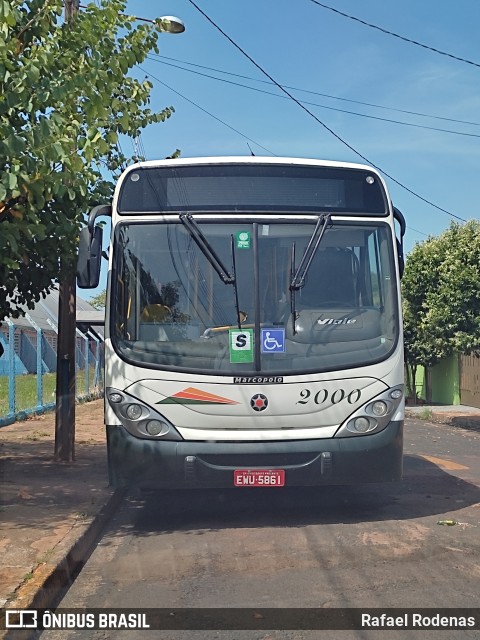 Jandaia Transportes e Turismo 2000 na cidade de Martinópolis, São Paulo, Brasil, por Rafael Rodenas. Número da foto: #9849856.