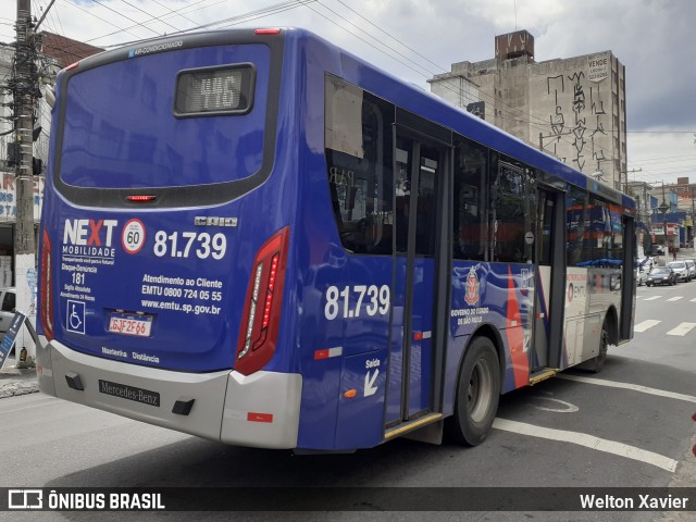 Next Mobilidade - ABC Sistema de Transporte 81.739 na cidade de São Bernardo do Campo, São Paulo, Brasil, por Welton Xavier. Número da foto: #9850648.