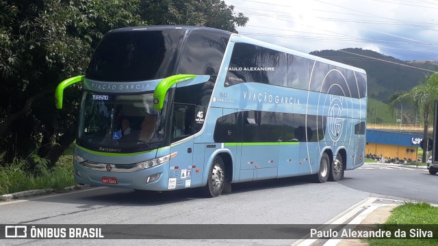 Viação Garcia 8653 na cidade de Aparecida, São Paulo, Brasil, por Paulo Alexandre da Silva. ID da foto: 9849519.