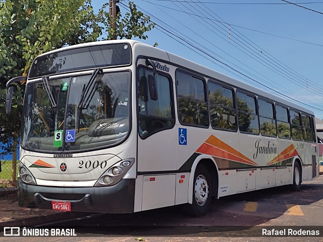 Jandaia Transportes e Turismo 2000 na cidade de Martinópolis, São Paulo, Brasil, por Rafael Rodenas. ID da foto: 9849849.