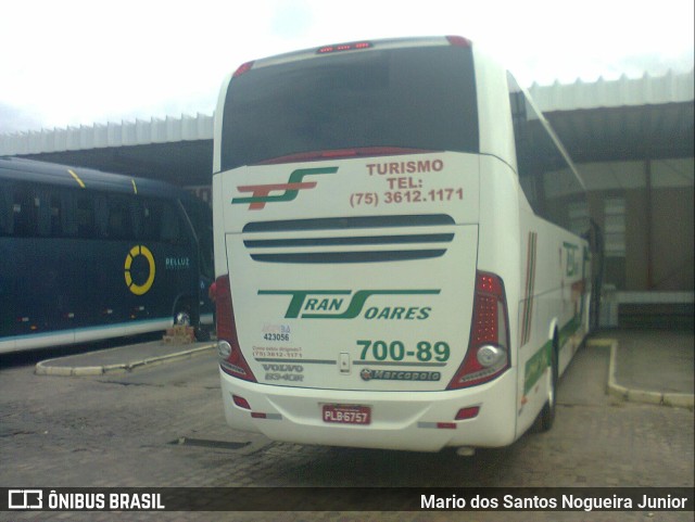 Transoares 700-89 na cidade de Ipirá, Bahia, Brasil, por Mario dos Santos Nogueira Junior. Número da foto: #9851769.