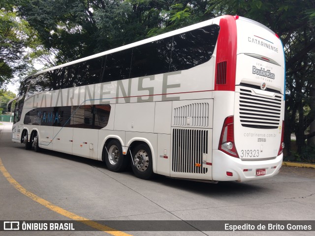 Auto Viação Catarinense 319323 na cidade de São Paulo, São Paulo, Brasil, por Espedito de Brito Gomes. ID da foto: 9849511.