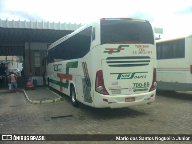 Transoares 700-89 na cidade de Ipirá, Bahia, Brasil, por Mario dos Santos Nogueira Junior. Número da foto: #9851762.