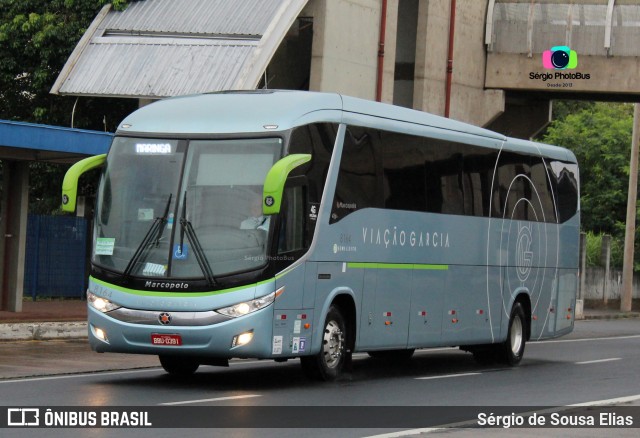 Viação Garcia 8164 na cidade de Campinas, São Paulo, Brasil, por Sérgio de Sousa Elias. ID da foto: 9851824.