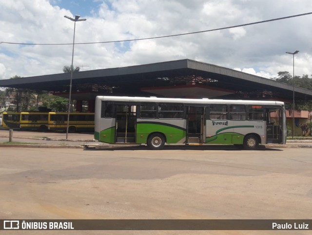 Turin Transportes 1315 na cidade de Congonhas, Minas Gerais, Brasil, por Paulo Luiz. ID da foto: 9850029.