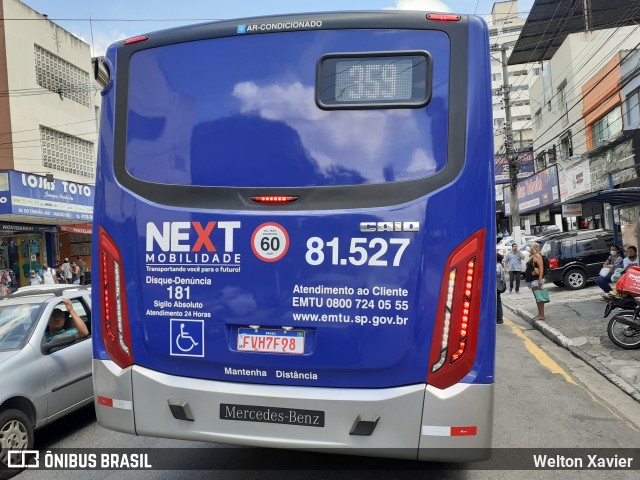 Next Mobilidade - ABC Sistema de Transporte 81.527 na cidade de São Bernardo do Campo, São Paulo, Brasil, por Welton Xavier. Número da foto: #9850639.
