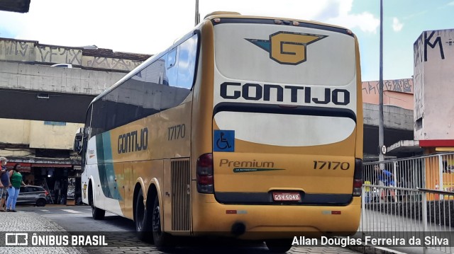 Empresa Gontijo de Transportes 17170 na cidade de Belo Horizonte, Minas Gerais, Brasil, por Allan Douglas Ferreira da Silva. ID da foto: 9851857.