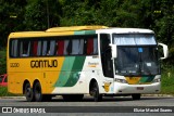 Empresa Gontijo de Transportes 12230 na cidade de Manhuaçu, Minas Gerais, Brasil, por Eliziar Maciel Soares. ID da foto: :id.