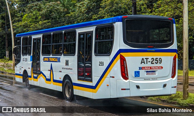Empresa de Transportes Nova Marambaia AT-259 na cidade de Belém, Pará, Brasil, por Silas Bahia Monteiro. Número da foto: #9852729.