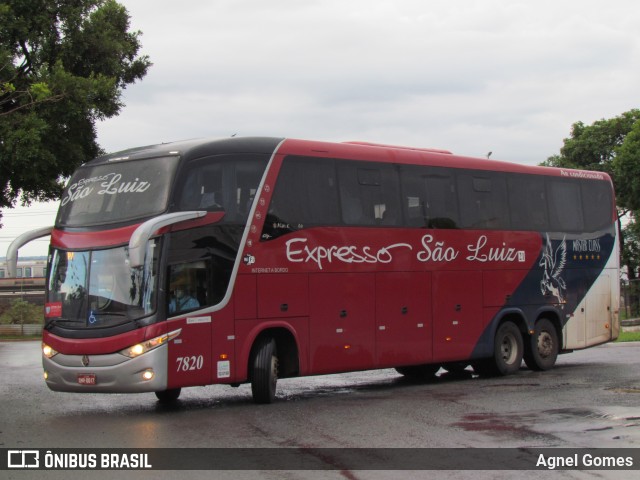Expresso São Luiz 7820 na cidade de Brasília, Distrito Federal, Brasil, por Agnel Gomes. Número da foto: #9853836.