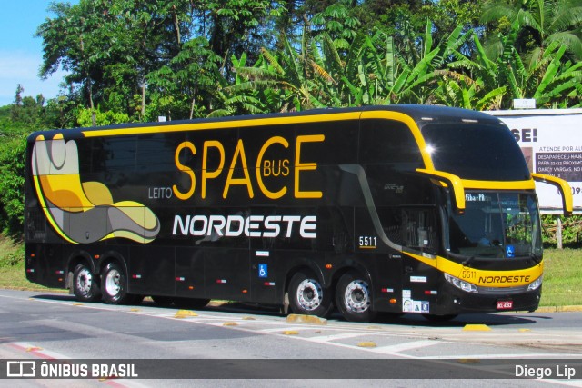 Expresso Nordeste 5511 na cidade de Joinville, Santa Catarina, Brasil, por Diego Lip. Número da foto: #9853132.