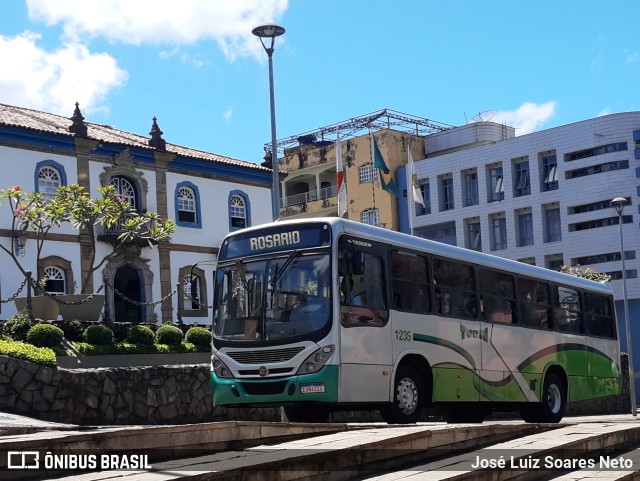 Turin Transportes 1235 na cidade de Congonhas, Minas Gerais, Brasil, por José Luiz Soares Neto. ID da foto: 9852913.