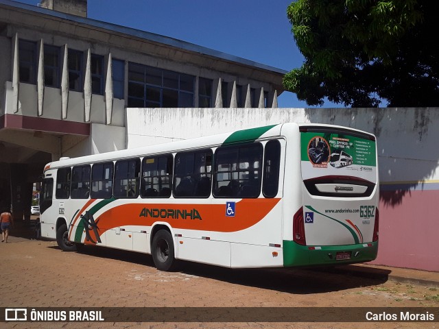 Empresa de Transportes Andorinha 6362 na cidade de Presidente Venceslau, São Paulo, Brasil, por Carlos Morais. Número da foto: #9852842.