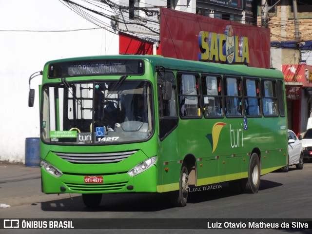 Turi Transportes - Sete Lagoas 14217 na cidade de Matozinhos, Minas Gerais, Brasil, por Luiz Otavio Matheus da Silva. Número da foto: #9853147.