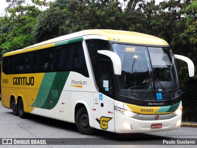 Empresa Gontijo de Transportes 19320 na cidade de São Paulo, São Paulo, Brasil, por Paulo Gustavo. ID da foto: 9852804.