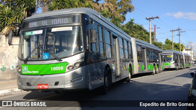 Viação Santa Brígida 1 0009 na cidade de São Paulo, São Paulo, Brasil, por Espedito de Brito Gomes. ID da foto: 9852041.