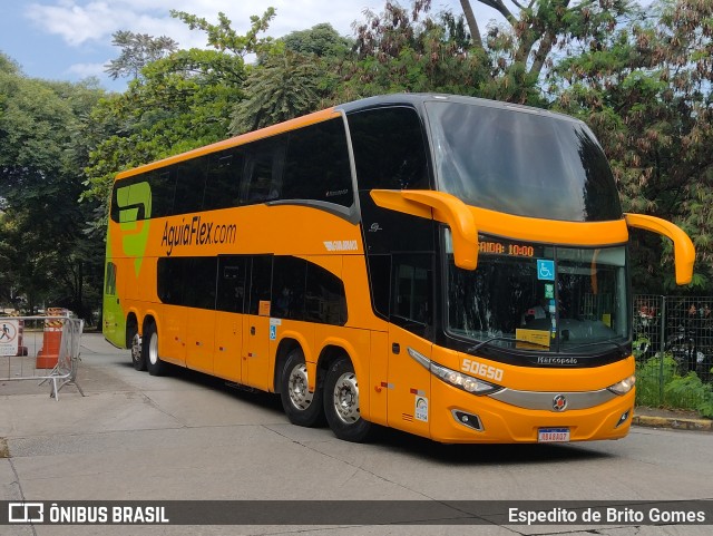 Viação Águia Branca 50650 na cidade de São Paulo, São Paulo, Brasil, por Espedito de Brito Gomes. Número da foto: #9852077.