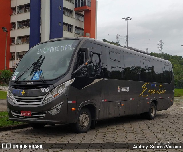 City Transporte Urbano Intermodal - Guarujá 509 na cidade de Guarujá, São Paulo, Brasil, por Andrey  Soares Vassão. Número da foto: #9856380.