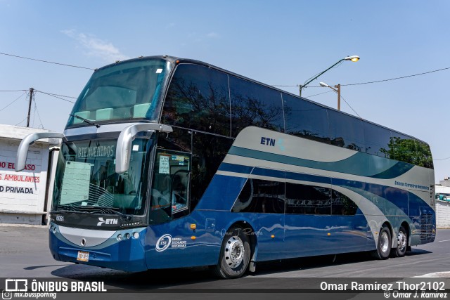ETN - Enlaces Terrestres Nacionales 6061 na cidade de Álvaro Obregón, Ciudad de México, México, por Omar Ramírez Thor2102. Número da foto: #9855141.