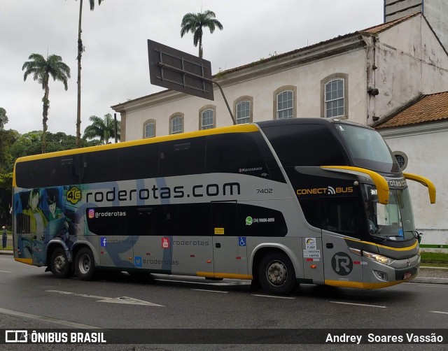 RodeRotas - Rotas de Viação do Triângulo 7402 na cidade de Santos, São Paulo, Brasil, por Andrey  Soares Vassão. Número da foto: #9856375.