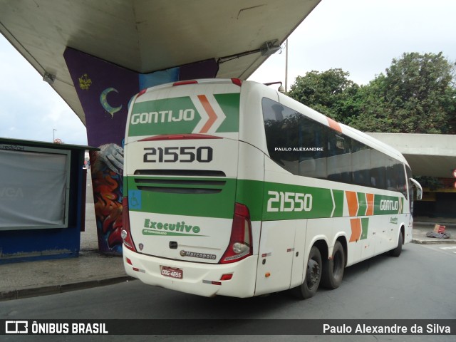 Empresa Gontijo de Transportes 21550 na cidade de Belo Horizonte, Minas Gerais, Brasil, por Paulo Alexandre da Silva. ID da foto: 9856034.