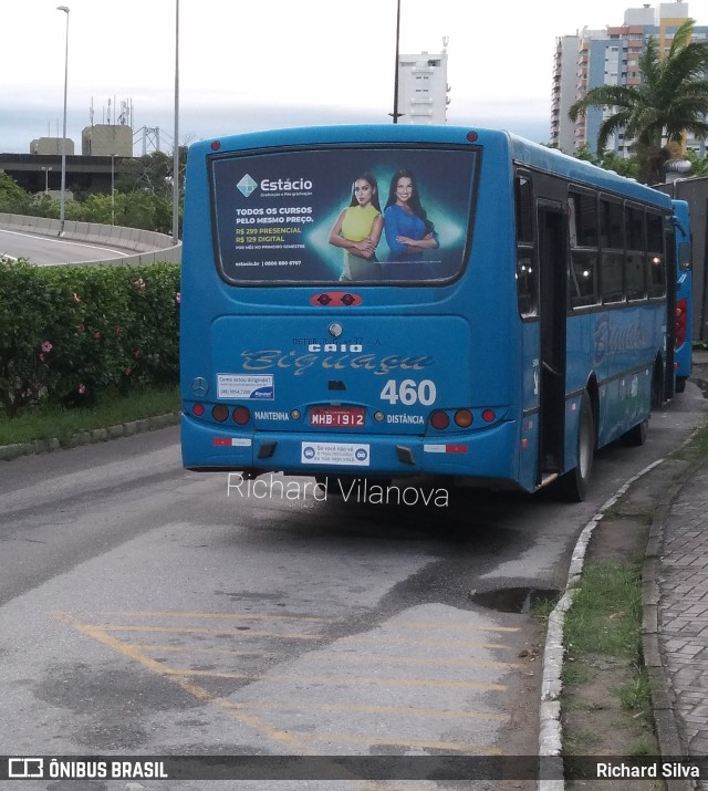 Biguaçu Transportes Coletivos Administração e Participação 460 na cidade de Florianópolis, Santa Catarina, Brasil, por Richard Silva. Número da foto: #9854540.