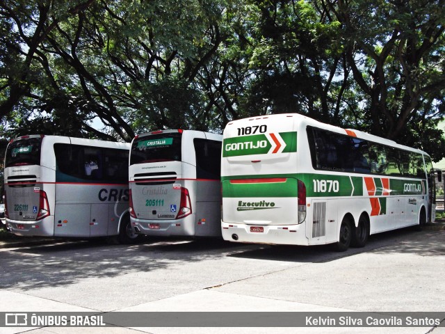 Empresa Gontijo de Transportes 11870 na cidade de São Paulo, São Paulo, Brasil, por Kelvin Silva Caovila Santos. ID da foto: 9855890.