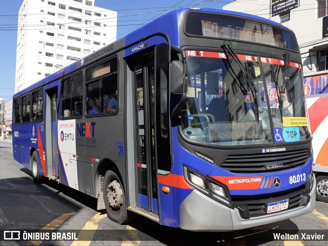 Next Mobilidade - ABC Sistema de Transporte 80.013 na cidade de São Bernardo do Campo, São Paulo, Brasil, por Welton Xavier. Número da foto: #9856338.