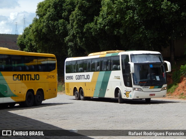 Empresa Gontijo de Transportes 12890 na cidade de Governador Valadares, Minas Gerais, Brasil, por Rafael Rodrigues Forencio. Número da foto: #9855559.