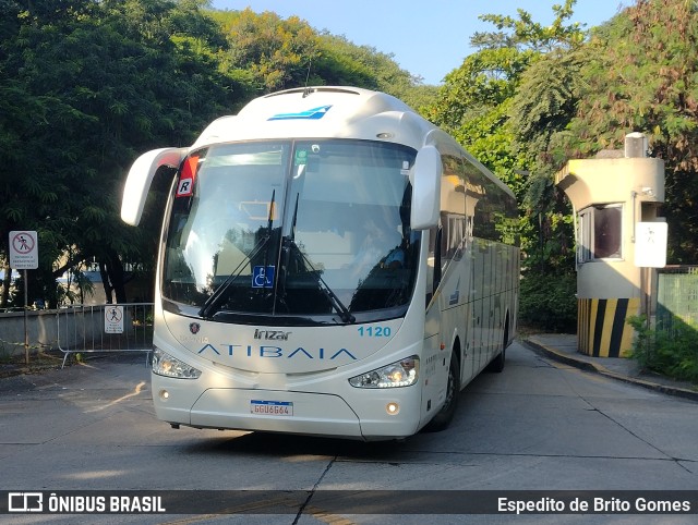 Viação Atibaia São Paulo 1120 na cidade de São Paulo, São Paulo, Brasil, por Espedito de Brito Gomes. Número da foto: #9856493.