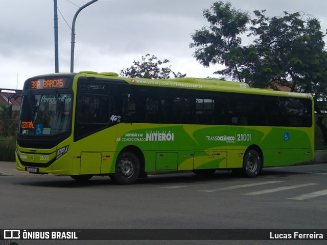 Viação Pendotiba 2.1.001 na cidade de Niterói, Rio de Janeiro, Brasil, por Lucas Ferreira. Número da foto: #9854246.
