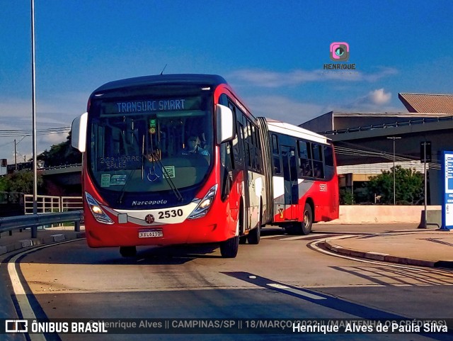 Expresso CampiBus 2530 na cidade de Campinas, São Paulo, Brasil, por Henrique Alves de Paula Silva. Número da foto: #9854731.