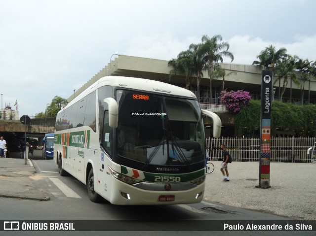 Empresa Gontijo de Transportes 21550 na cidade de Belo Horizonte, Minas Gerais, Brasil, por Paulo Alexandre da Silva. ID da foto: 9856016.