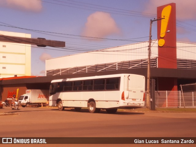 Transvida Transporte Coletivo 1836 na cidade de Ji-Paraná, Rondônia, Brasil, por Gian Lucas  Santana Zardo. Número da foto: #9857088.