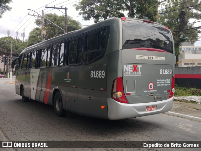 Next Mobilidade - ABC Sistema de Transporte 81.689 na cidade de São Paulo, São Paulo, Brasil, por Espedito de Brito Gomes. ID da foto: 9856917.