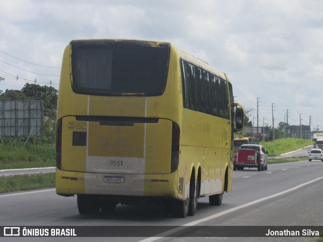 Viação Itapemirim 9551 na cidade de Cabo de Santo Agostinho, Pernambuco, Brasil, por Jonathan Silva. ID da foto: 9857982.