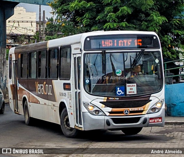 Auto Ônibus Vera Cruz RJ 104.026 na cidade de Duque de Caxias, Rio de Janeiro, Brasil, por André Almeida. Número da foto: #9858174.