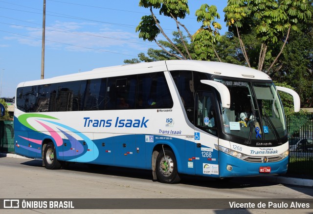 Trans Isaak Turismo 1268 na cidade de São Paulo, São Paulo, Brasil, por Vicente de Paulo Alves. ID da foto: 9857898.