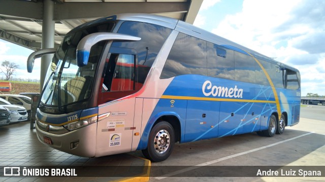 Viação Cometa 13115 na cidade de São Carlos, São Paulo, Brasil, por Andre Luiz Spana. Número da foto: #9856920.