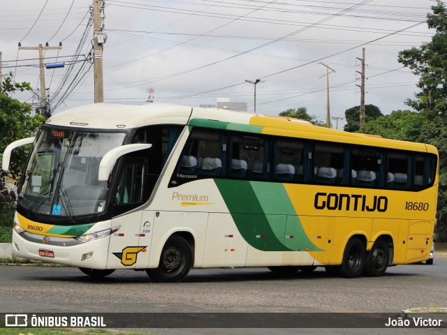 Empresa Gontijo de Transportes 18680 na cidade de Teresina, Piauí, Brasil, por João Victor. ID da foto: 9861813.