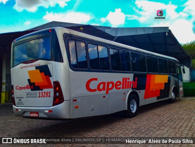 Transportes Capellini 13281 na cidade de Valinhos, São Paulo, Brasil, por Henrique Alves de Paula Silva. Número da foto: #9860855.
