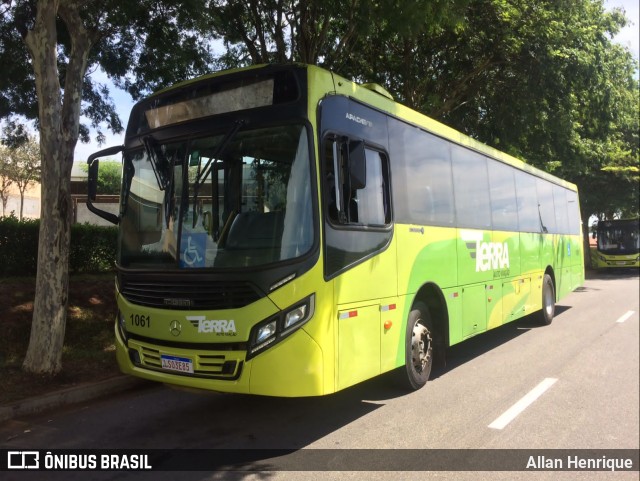 Terra Auto Viação 1061 na cidade de Paulínia, São Paulo, Brasil, por Allan Henrique. Número da foto: #9861875.