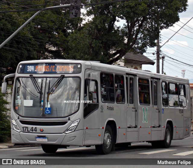 Expresso Azul 17L44 na cidade de Curitiba, Paraná, Brasil, por Matheus Felipe. Número da foto: #9862188.