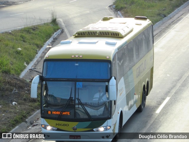 Empresa Gontijo de Transportes 14680 na cidade de Belo Horizonte, Minas Gerais, Brasil, por Douglas Célio Brandao. ID da foto: 9861847.